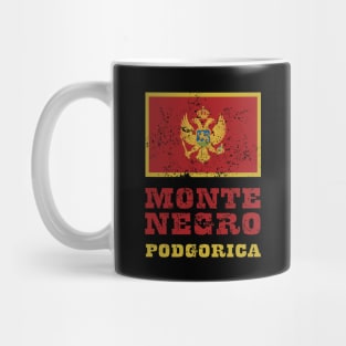 Flag of Montenegro Mug